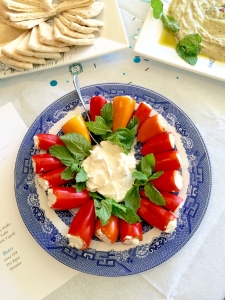 mode de vie fit shanna cream cheese vegan filled stuffed peppers