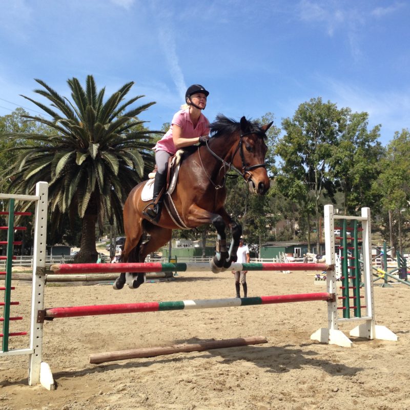 mode de vie fit shanna horse jumping