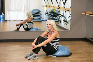 mode de vie fit shanna bosu abdominals exhausted!