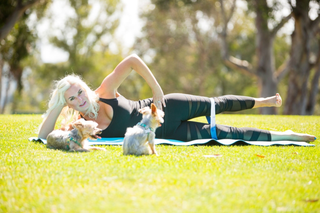 mode de vie fit shanna blue ban exercise series one