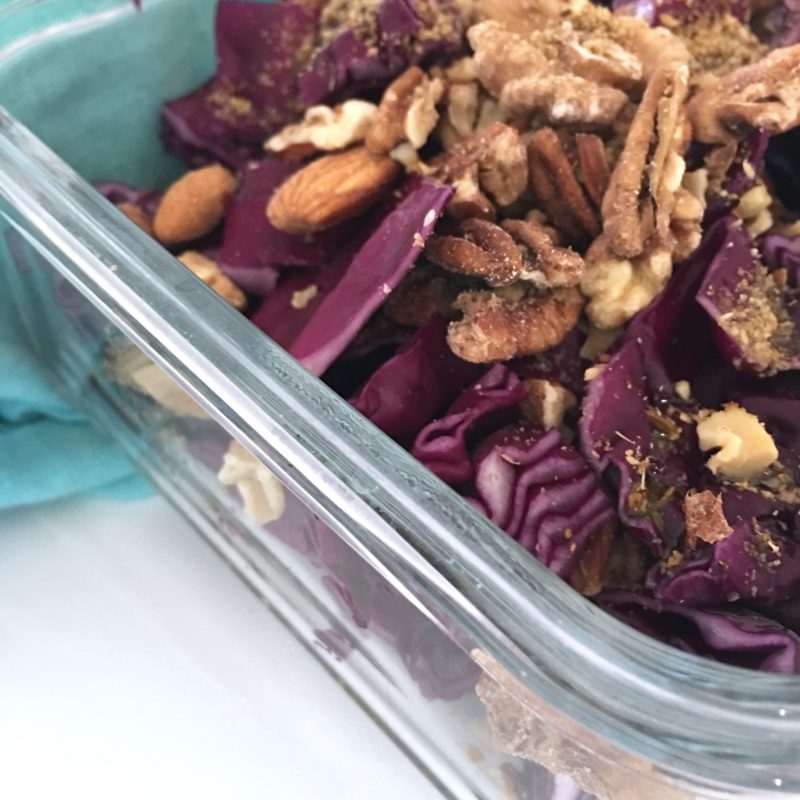 mode de vie fit shanna low cal cabbage salad